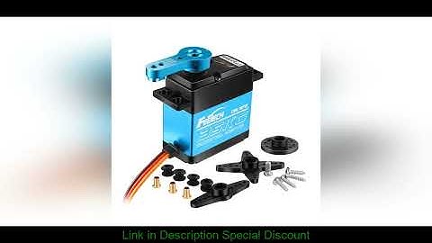 4pcs 35KG FT5330M Digital Servo Motor 7.4V 180 Degree RC Baja Metal Gear Waterproof for 1/8/10 RC Re