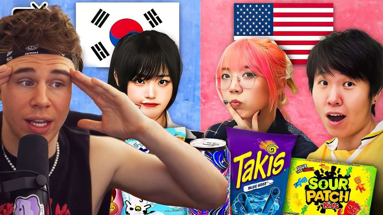 Blau Reacts to OFFLINETV vs KPOP IDOLS: SNACK SHOWDOWN ft. QWER