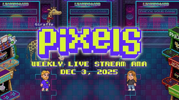 Pixels Live Stream AMA