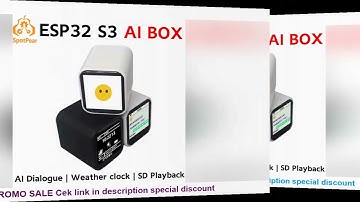 DeepSeek XiaoZhi AI Chat Box ESP32-S3 1.54 inch LCD N16R8 Development Board Display Screen Wifi Weat