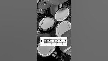 Syncopation by Reed (Syncopation Set 2, Page 34, Number 8) - Practice with Me! #drumset #drums