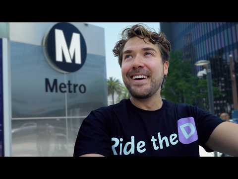 Riding LA's NEWEST Metro...is it worth it?