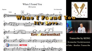 When I Found You - Eric Marienthal 