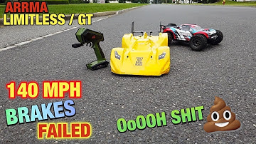 Arrma Limitless / GT 140 MPH faulty Crash Rebuild will be CrAzY