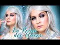 Christmas makeup  la reine des glaces  freya  by pauuulette