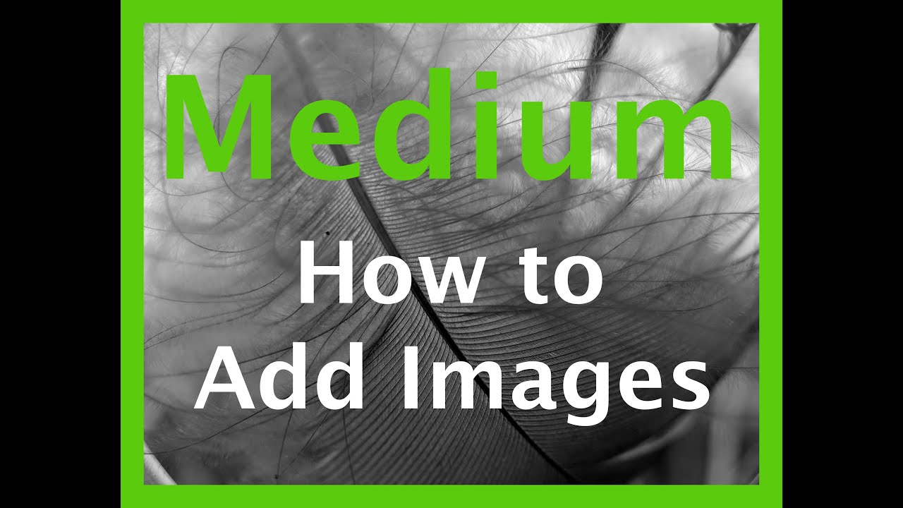 How To Use Images In Medium – How To Add Images To Medium – TWLPP