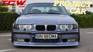 Bmw e36 cabrio Static on BBS RS Rims Tuning Project by Alexandru