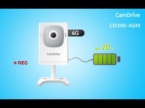 Новые комплекты Camdrive CD300-4G, CD300-4GM, 4g модем, внешний аккумулятор