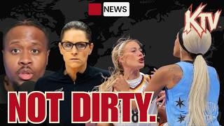 WOW Stephanie White DEFENDS Dijonai Carrington BRUTAL ATTACK on Sophie Cunningham WHITE PRIVLEDGE