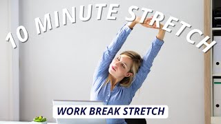 10 Minute Work Break Stretch - Best Way to Stay Healthy While Working by BodyWisdom 256 views 1 year ago 11 minutes, 38 seconds