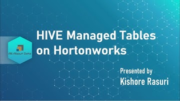 HIVE managed tables on HortonWorks