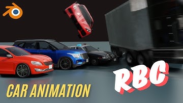 HOW to Create Dynamic Car Animation | Car animation with RBC addons !