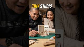We Built Our Whole Studio at 1:12 Scale! #muiTDesigns #Miniature #Diorama #ScaleModel #MacroFilming