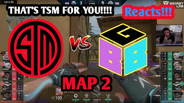 Coach MYTH Reacts TO TSM  Vs BBG !!! MAP 2  !!! VCT Challengers 2