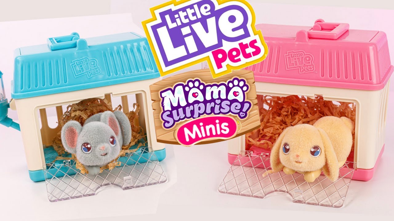 Promo Little live pets mama surpise p'tites souris et p'tits