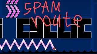 Sonic Wave 97-100 (Spam Route) // Geometry Dash