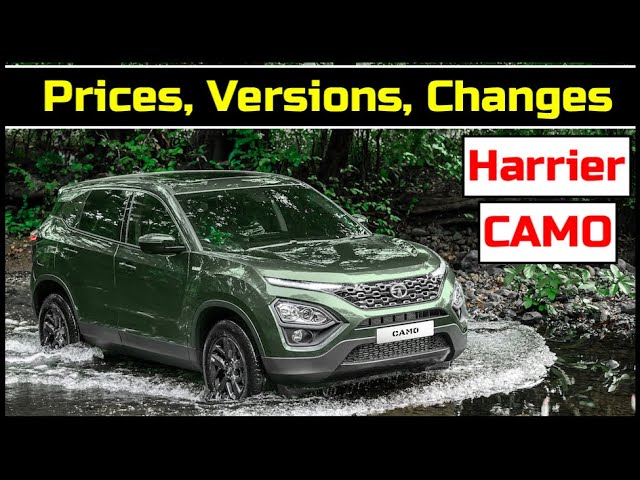 Tata Harrier Camo Edition Price, Variants Out