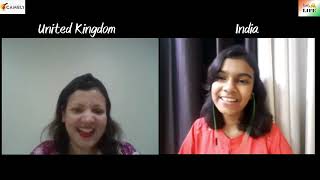 Cambly English Conversation #58 with lovely tutor from UK | Adrija Biswas