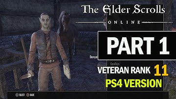 The Elder Scrolls Online PS4 Walkthrough Part 1 - Let