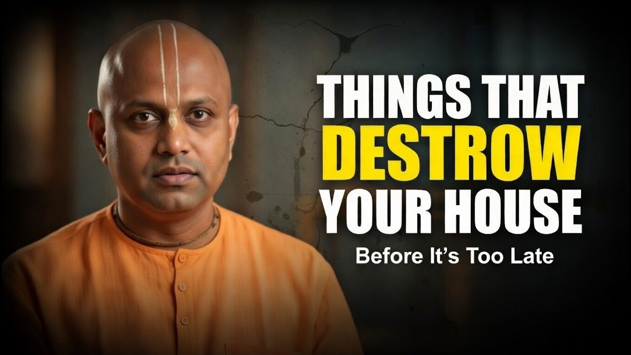 Things That Destroy Your House That Take 5 Minutes To Fix NO  ONE TELL YOU | GAUR GOPAL DAS