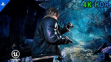 Unreal Engine 5 Resident Evil 4 Remake Gameplay  Insane Showcase   Concept Trailer
