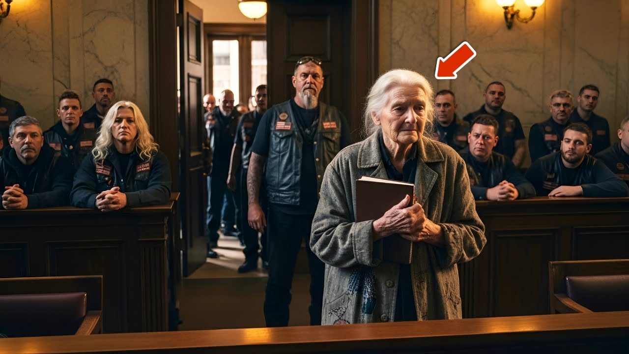 Richter verspottete obdachlose Oma vor Gericht – bis 50 Hells Angels den Saal füllten