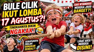 KIDS FROM ABROAD JOIN INDEPENDENCE DAY GAMES! Their Antics Have Indonesians CRACKING UP 😂🇮🇩