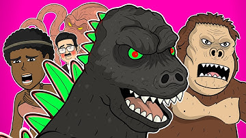 ♪ KING KONG VS GODZILLA THE MUSICAL - Animated Song