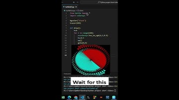 Superb Rotating graphics using python turtle | Awesome python turtle graphics #pythonturtle #shorts