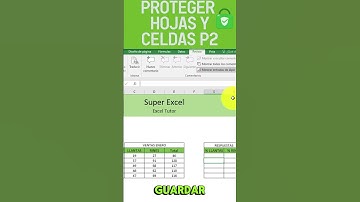 🟠Cómo Proteger Hojas y Celdas en Excel P2💻#superexcel #Excel #work #hojasexcel #contraseñas #shorts