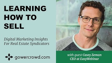 Learning How to Sell | Casey Zeman - EasyWebinar