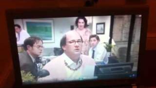 The office, Stanley doesn't notice! So funny!!