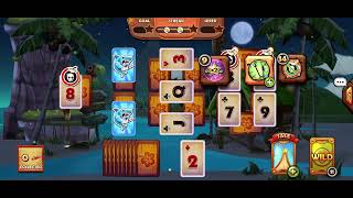 Tiki Solitaire TriPeaks | Episode 55 (Parrot Point - Level 180, 317 Stars, Leaderboard: Stone) screenshot 5