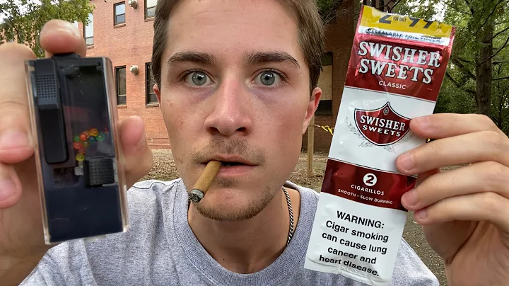 I Put a Pop Capsule INSIDE a Cigarillo and Smoked ...