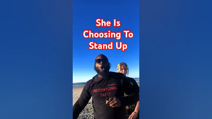 She Is Choosing To Stand Up #standup #interview #dayodman #motivation