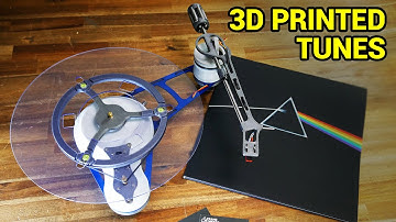 The Songbird: A home 3D printed & assembled turntable that looks & sounds great!