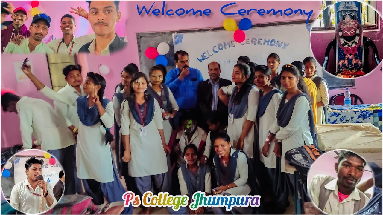 Welcome Ceremony +3 1st Year | PS College Jhumpura | Odia Vloger Pinak ...