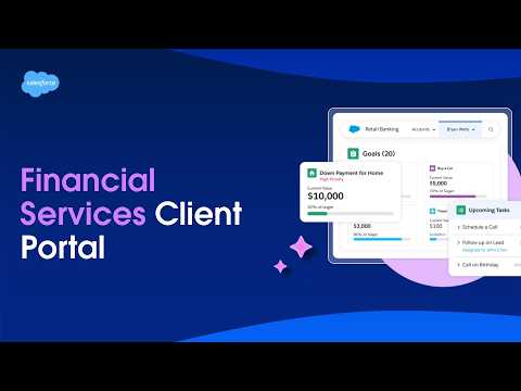 Financial Services Client Portal | Agentforce Financial Services