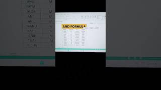#tag #microsoftexcen #excel #exceltips #exceltricksExcel mai and formulawith conditional formatting