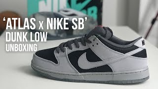 nike dunk sb low atlas 35mm black