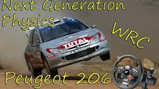Richard burns rally (ngp: peugeot 206 wrc + huge crash!)