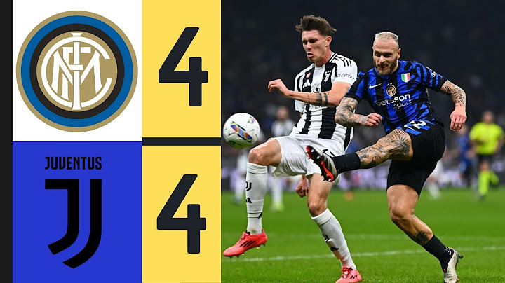 "Inter Milan vs Juventus | 4-4 Thriller! Full Serie A Highlights"