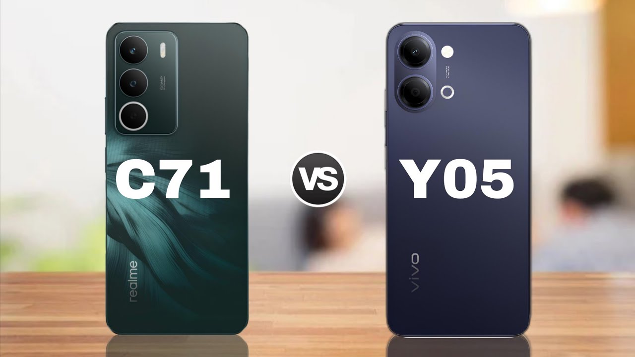 Realme C71 vs Vivo Y05 Comparison