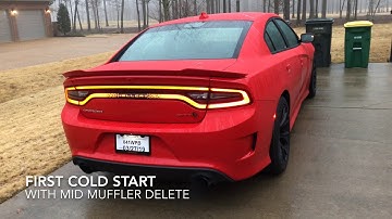 2019 Hellcat Stock Exhaust vs. Mid Muffler Delete