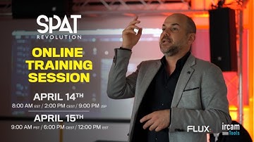Introduction to Spat Revolution – Online Training Session #2