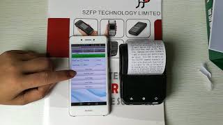 FP231 Print  With Android Via BT