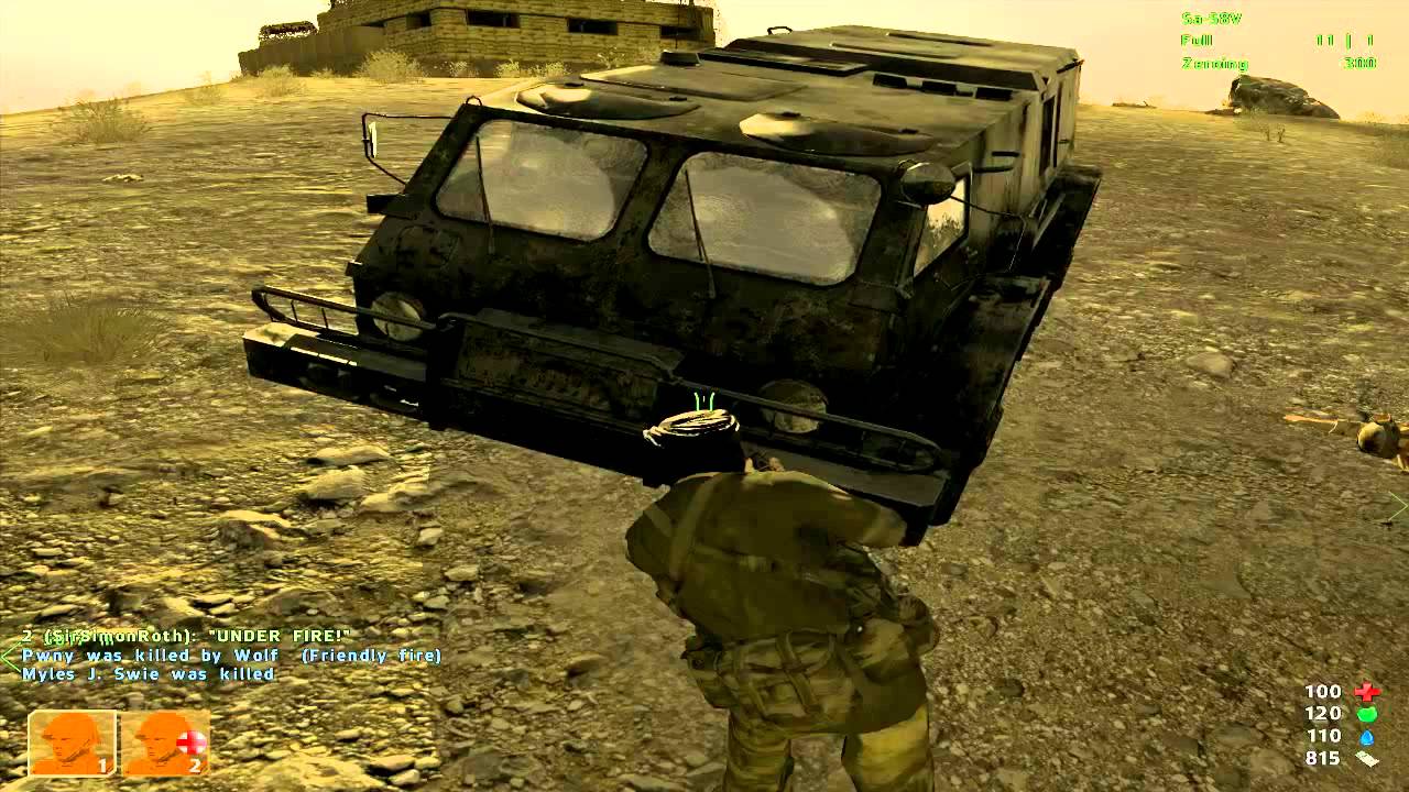 Attacking The Base (Arma 2 Wasteland Highlight)