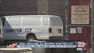 Inmates to be housed at Shafter CCF