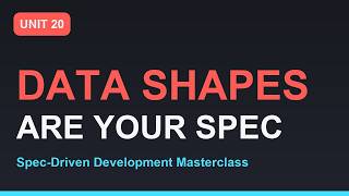 Spec-Driven Development Masterclass: PHP Data Shapes & Objects | Section 03 - Unit 20