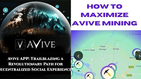 Avive mining. How to use magic stone and gift box